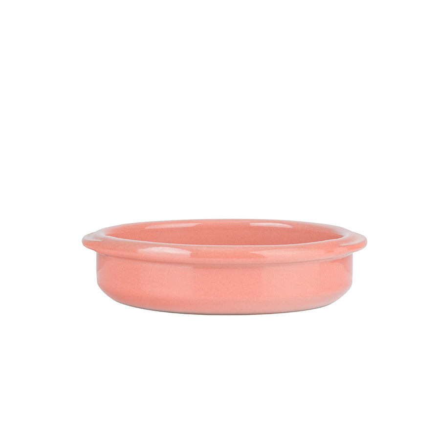 Porsgrunds Porselænsfabrik Terra Tapasform Sunset 12cm, elegant og allsidig liten form med vakker ferskenfarget glasur, ideell for småretter og tapasservering.