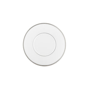 Porsgrund Porselænsfabrik Isabelle Platinum skål, elegant form med platinakant, ideell for kombinasjon med kaffekoppen.