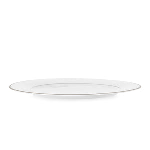 Profilbilde av Porsgrund Porselænsfabrik Isabelle Platinum Tallerken 22 cm, laget av benporselen med en delikat platinakant.