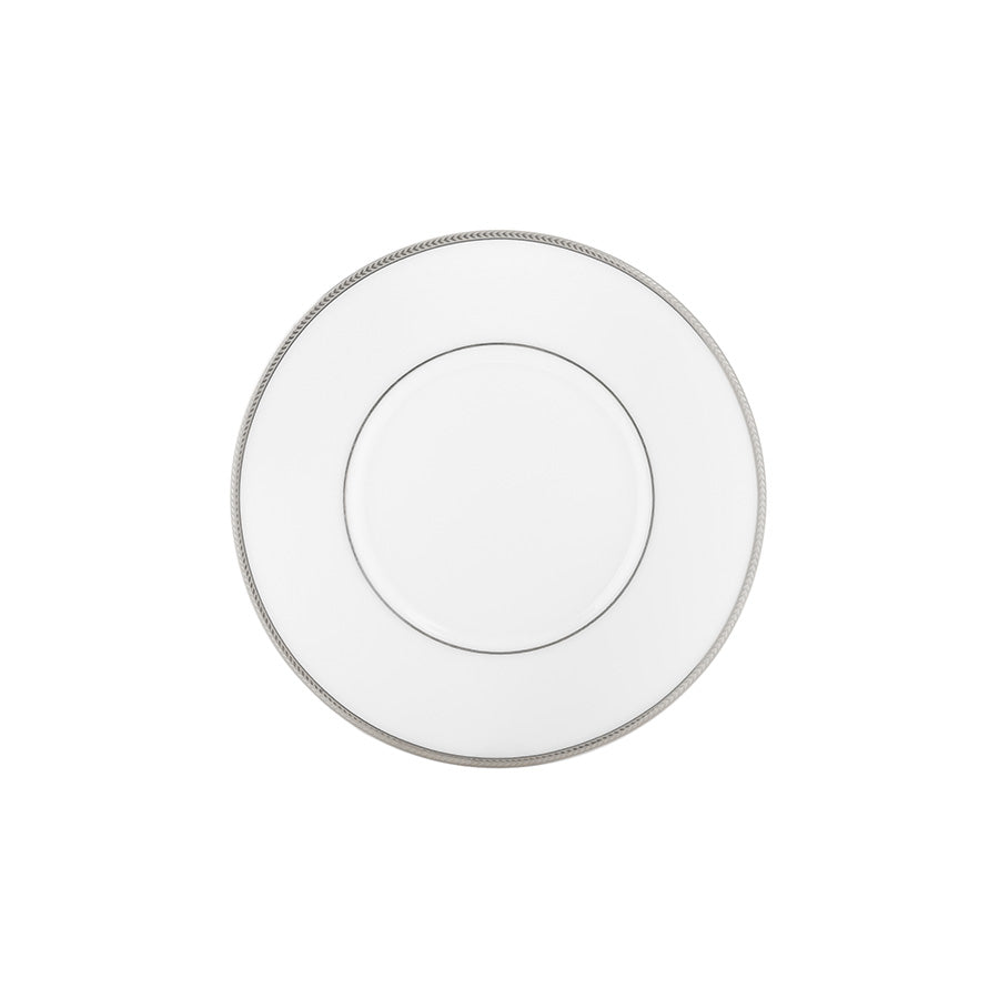 Stilfull skål fra Porsgrund Porselænsfabrik Isabelle Platinum, laget av delikat benporselen med en elegant platinakant.