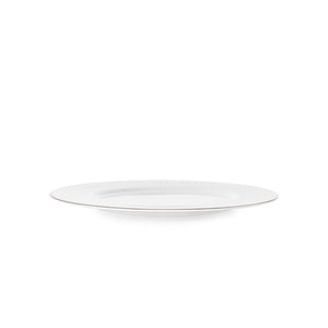Porsgrund Porselænsfabrik Vivienne Platinum Tallerken 22cm i benporselen, med detaljert design og tidløst uttrykk.