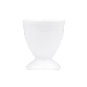 Porsgrunds Porselænsfabrik Sense Eggeglass 4 pk Hvit, elegant hvitt eggeglass i porselen, ideelt for servering av egg.