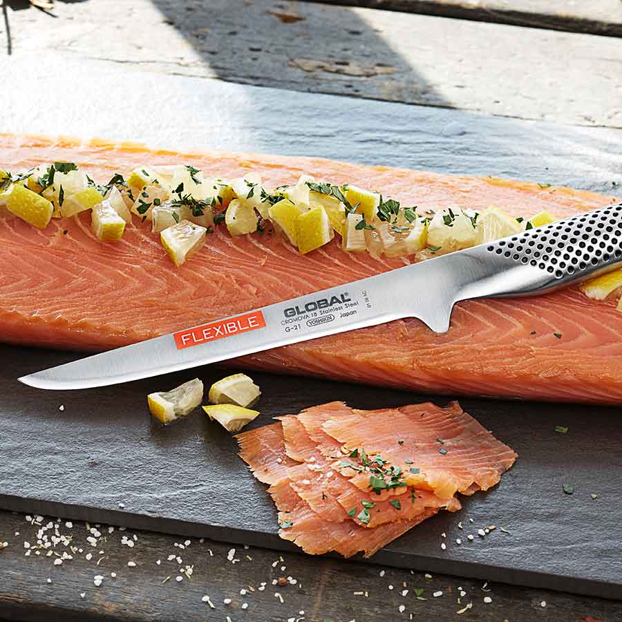 Global G-21 Fileteringskniv fleksibel