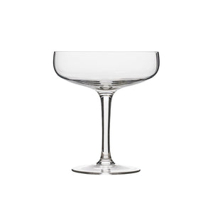 Hadeland Glassverk Odyssé Cavaskål 25cl 6pk - Elegant klart glass med stilren fot, perfekt for servering av drinker.