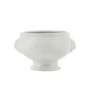 Porsgrunds Porselænsfabrik Ildfast Løve Bolle Hvit 40cl, robust og ildfast, tåler varme og kulde, ideell for ovnsretter.