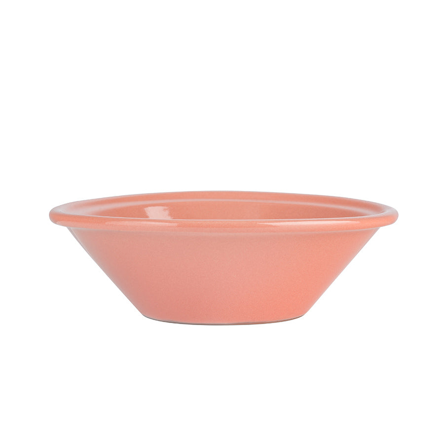 Porsgrunds Porselænsfabrik Bolle 17cm Sunset i varm ferskenfarge, ideell for småretter og desserter.