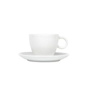Porsgrunds Porselænsfabrik Sense Espressokopp & Skål 6cl, enkelt perspektiv av en espressokopp med skål.