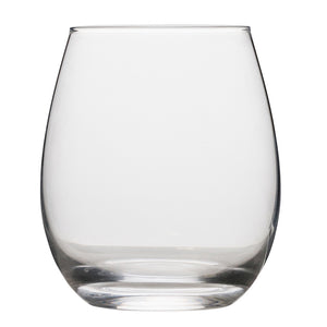 Tomt klart vannglass på 39 cl fra HADELAND GLASSVERK, designet for moderne borddekorasjoner.