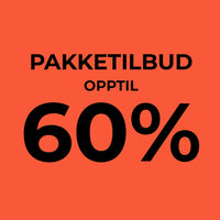 Pakketilbud opptil 60%