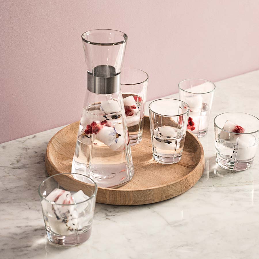 Vannglass opptil 50%