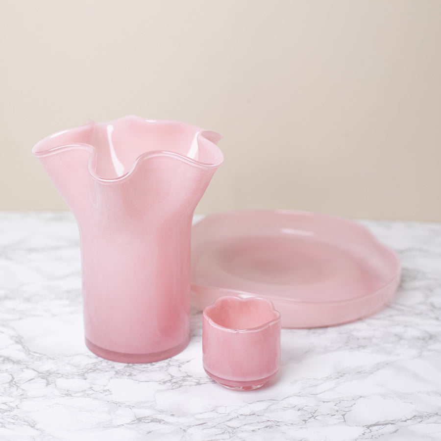 Nova Bold Tulipanvase 25cm Rosa