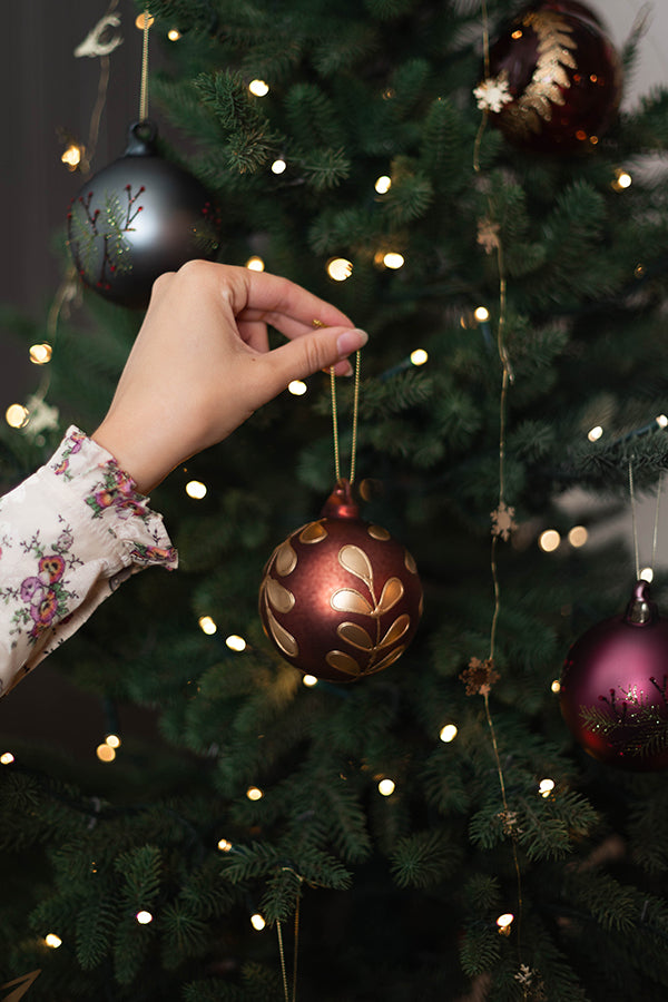 Julekuler Glass Brun Mix 3pk