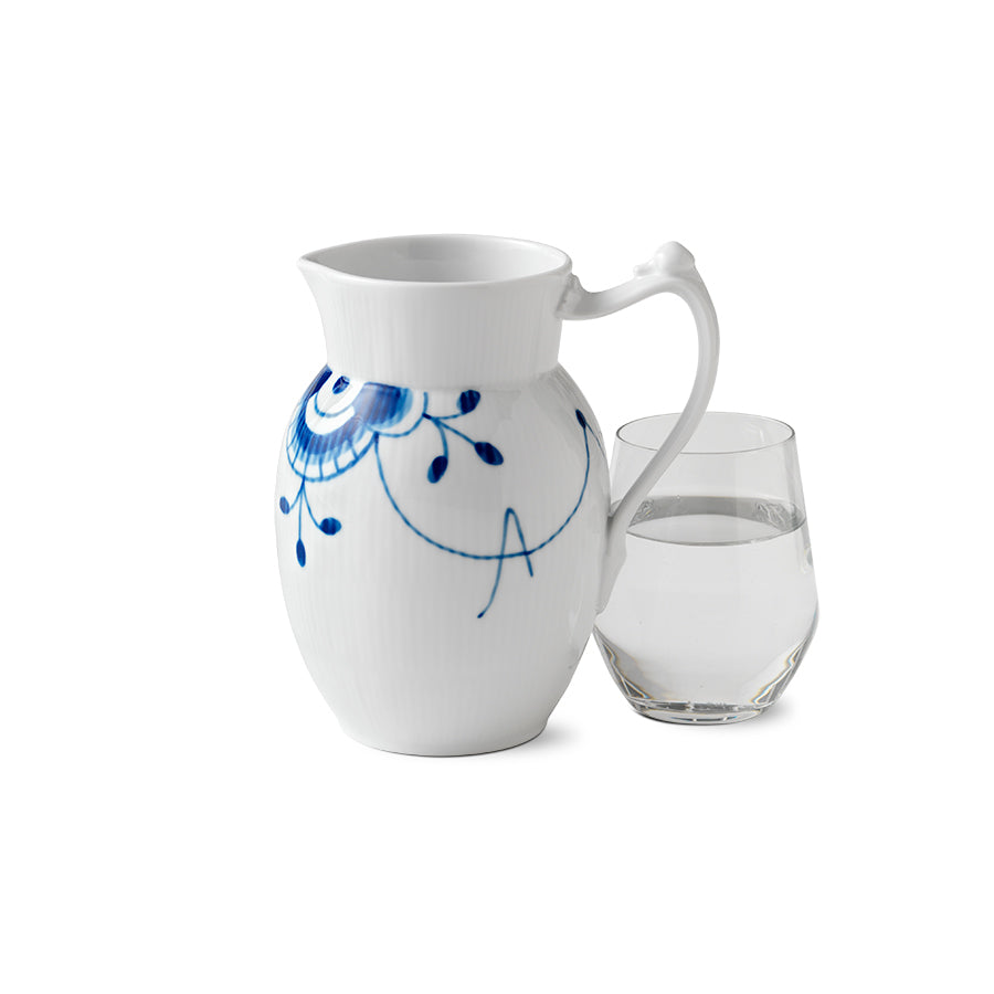 Royal Copenhagen Blå Mega Riflet 70cl Mugge