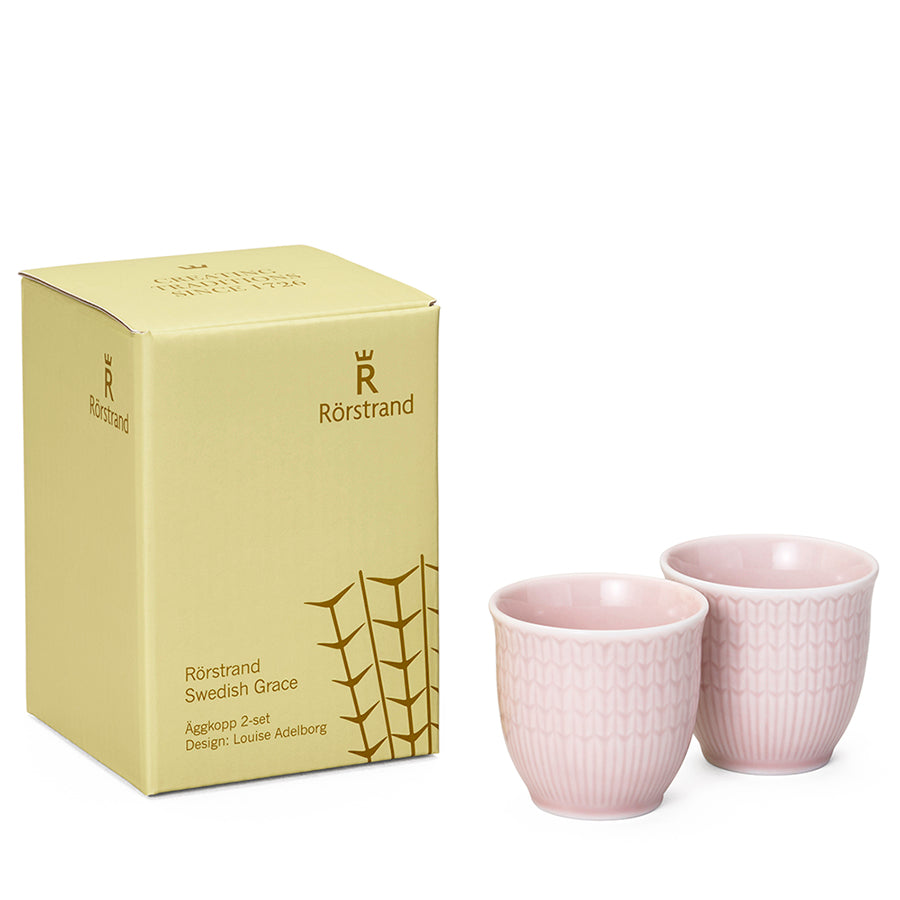 SWGR EGGEGLASS 4CL ROSE 2-PK