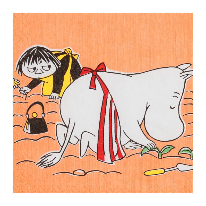 Moomin Arabia Mummi Servietter 33x33cm Mummimamma 20pk