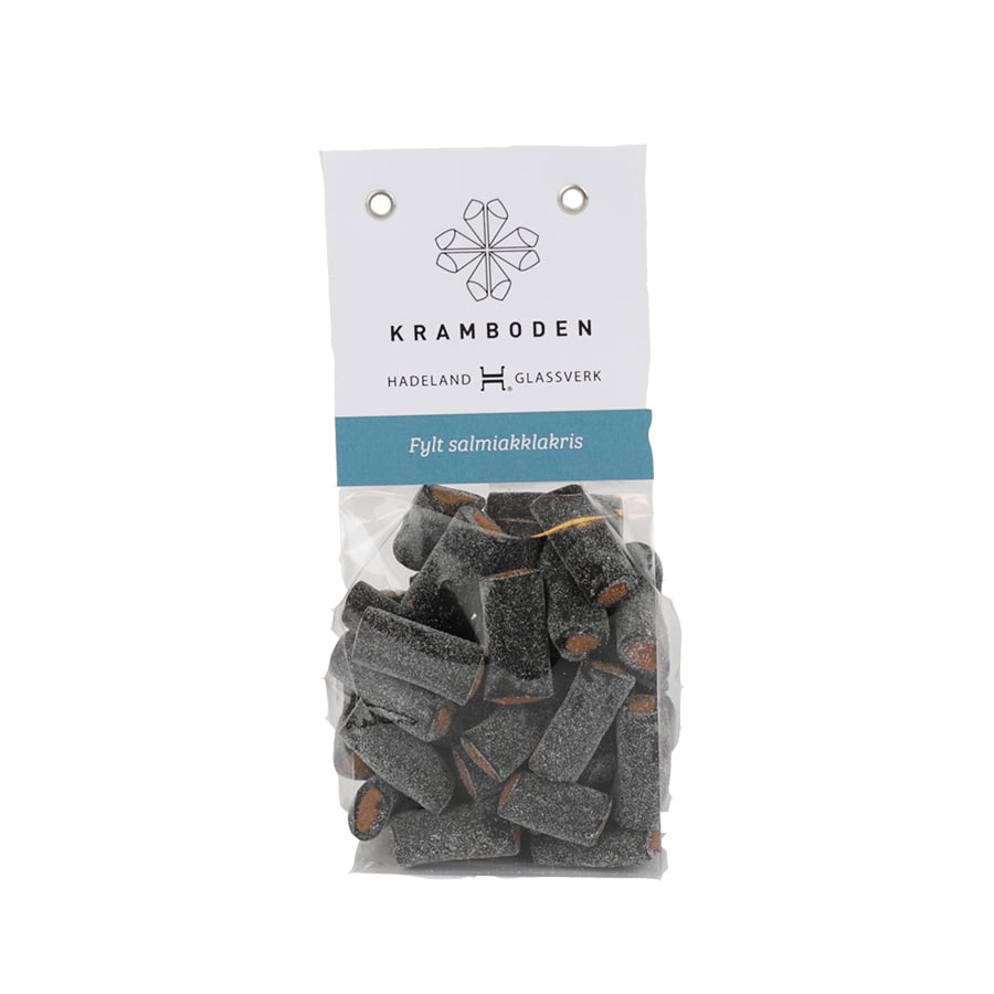 Kramboden Fylt Salmiakklakris 180g