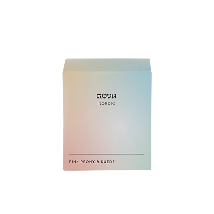 Nova Nordic Duftlys Pink Peony & Suede