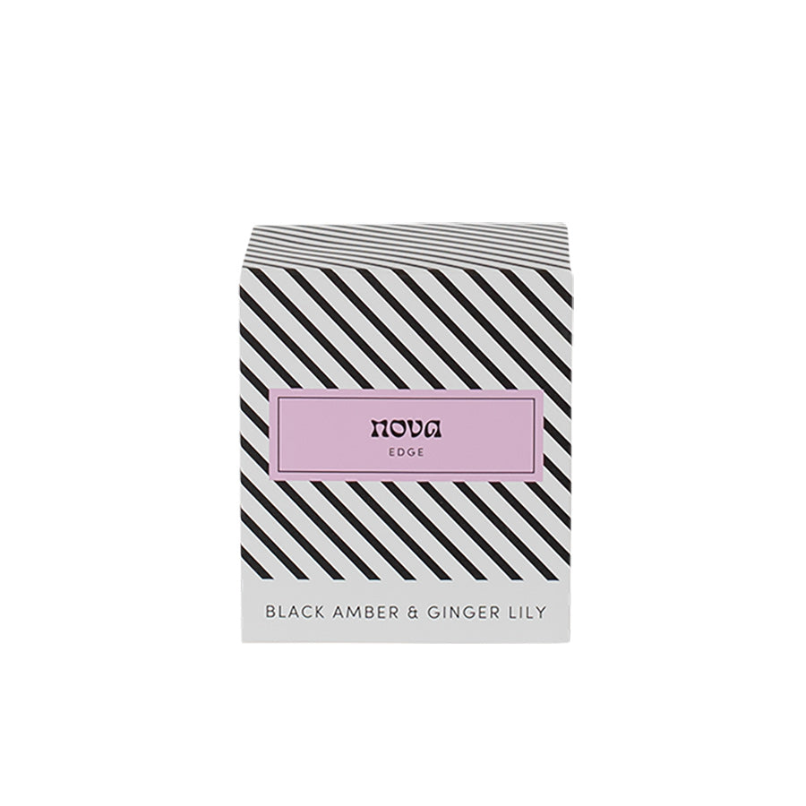 Nova Edge Duftlys Black Amber & Ginger Lily