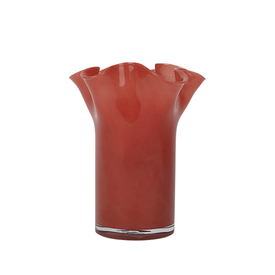 Nova Bold Tulipanvase 25cm Rød
