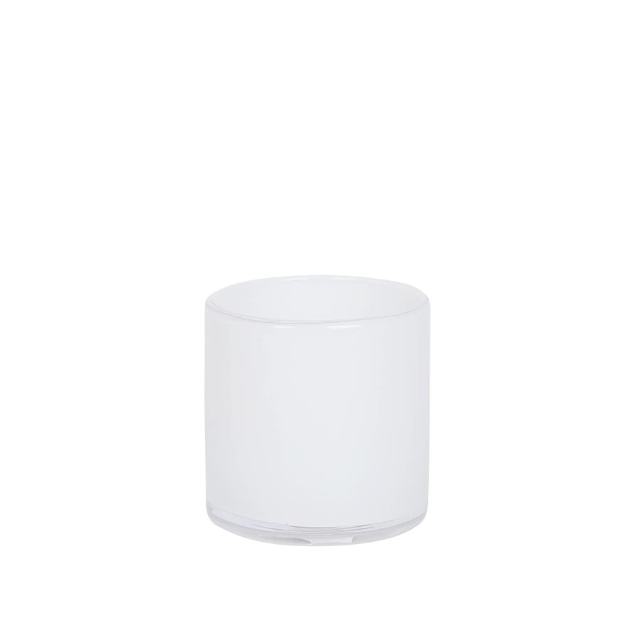 Nova Bold Lyslykt 10cm Hvit