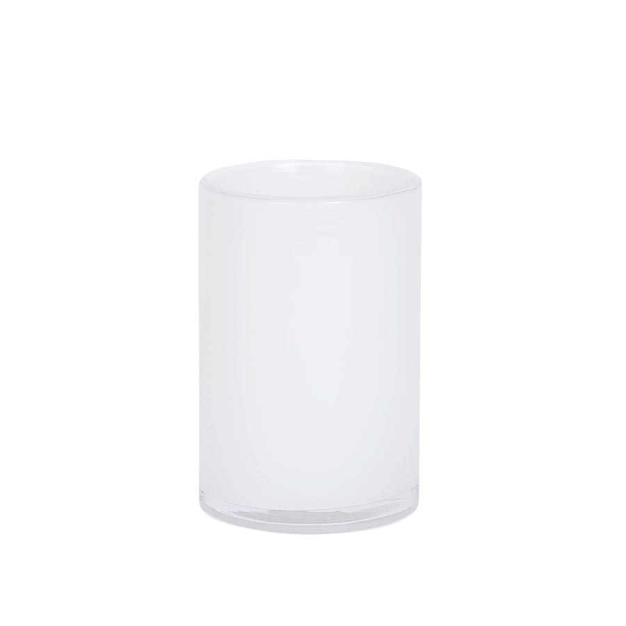 Nova Bold Lyslykt 15cm Hvit