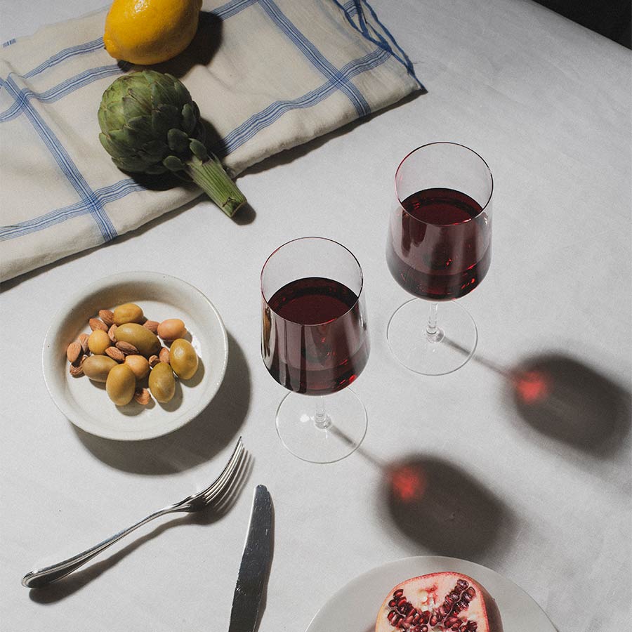 Hadeland Glassverk Amalfi Rødvinsglass 46cl 2pk