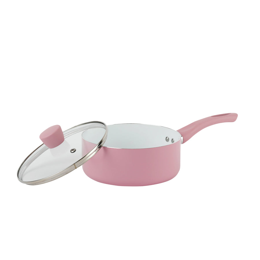 Nova Dynamic Kasserolle Keramisk Bunn 18cm Rosa