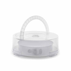 Bake It Easy Kakefat m/Ring og Lokk Karbonstål, perfekt for baking og servering av kaker.