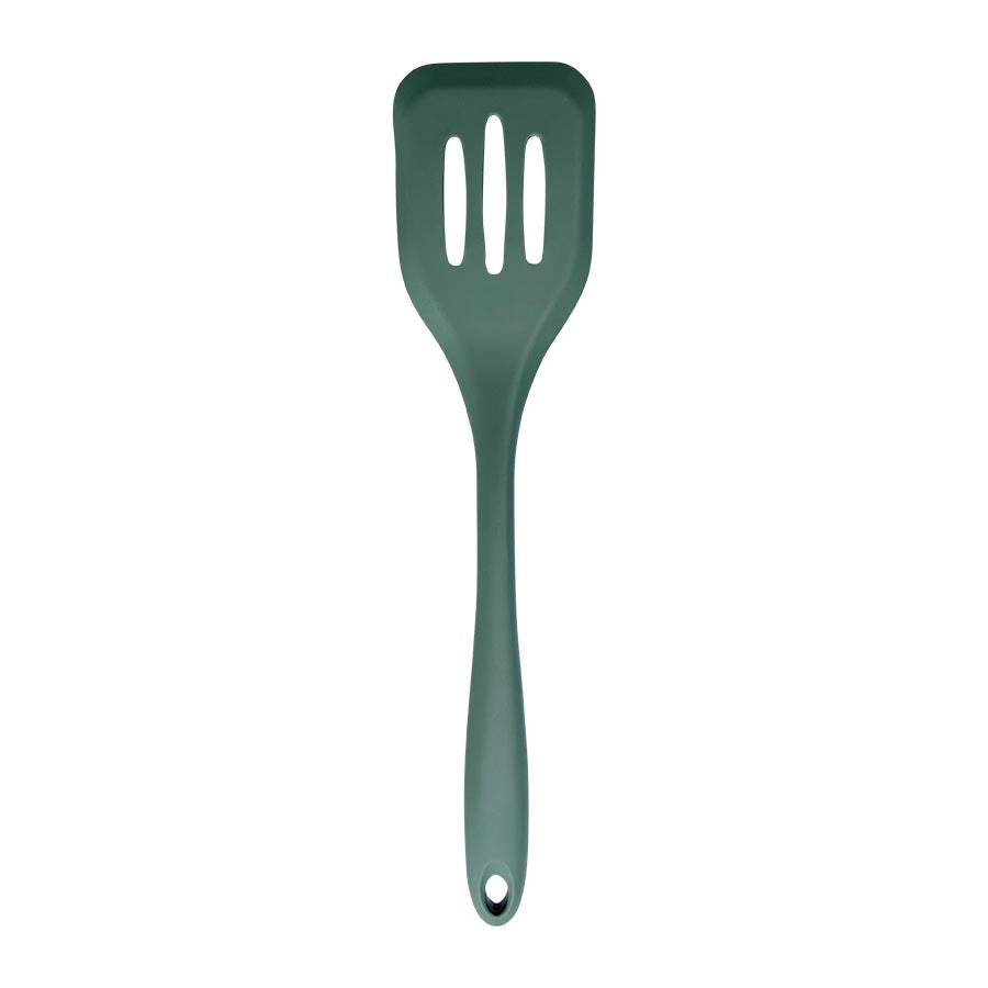 Christiania 1739 Plus Stekespade Silikon Grønn - en fleksibel og varmebestandig stekespade designet for non-stick panner, perfekt for kjøkkenet.