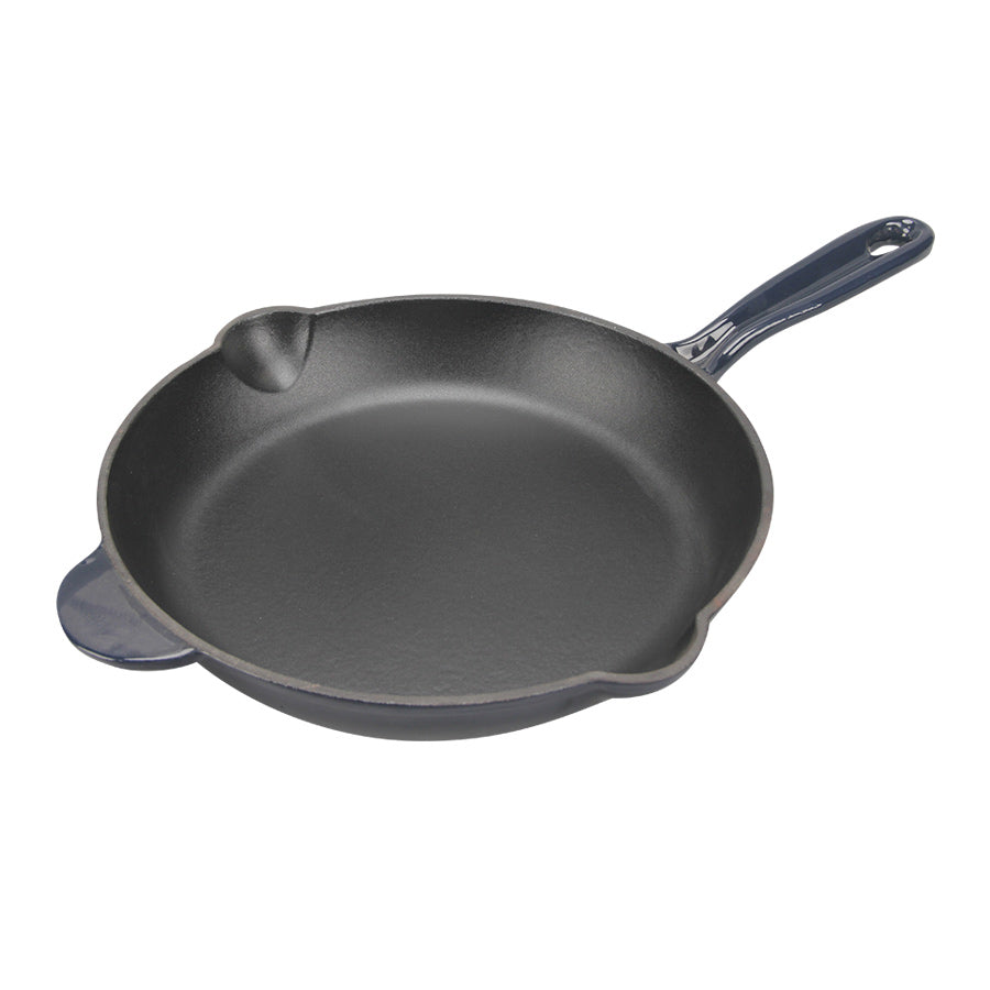 Christiania 1739 Støpejernspanne 27cm Mørk Blå