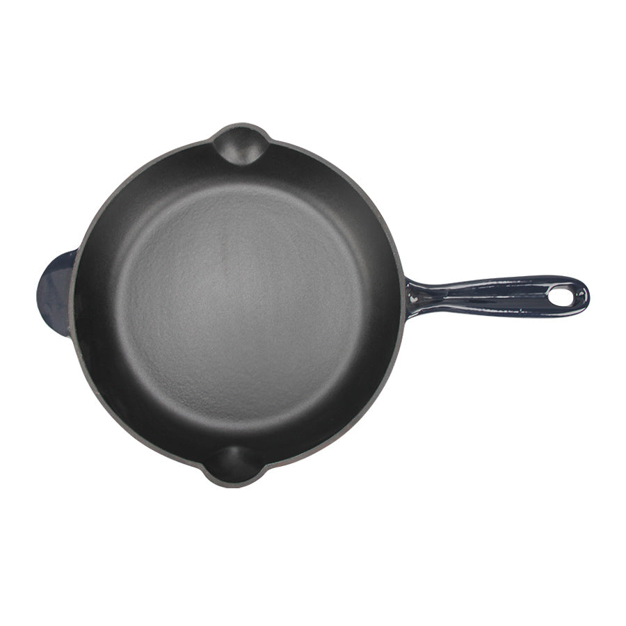 Christiania 1739 Støpejernspanne 27cm Mørk Blå