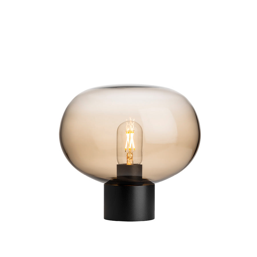 Hadeland Glassverk Arkiv Bordlampe 4169 Kakao Liten