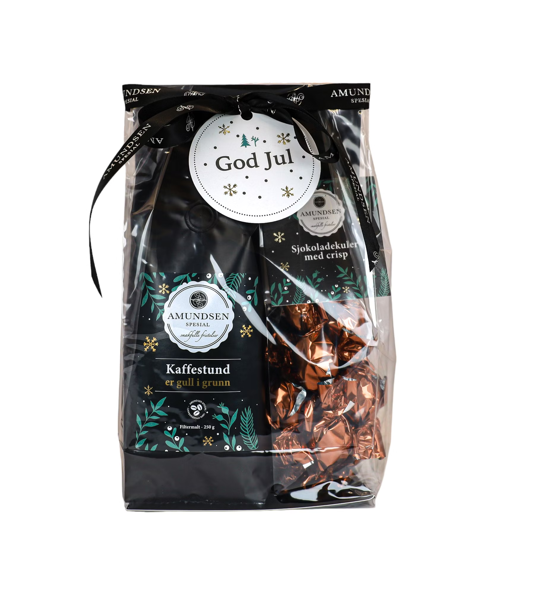 VINTERGAVE - KAFFESTUND & SJOKOLADEKULER MED CRISP