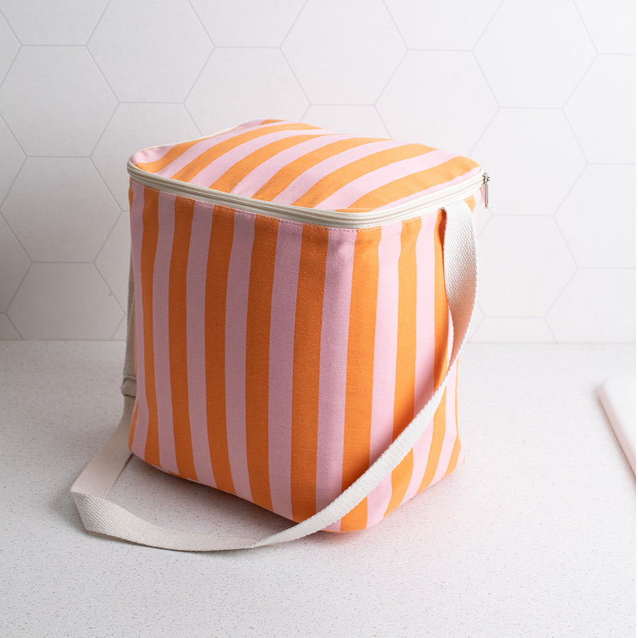 Kjølebag Rosa Stripete