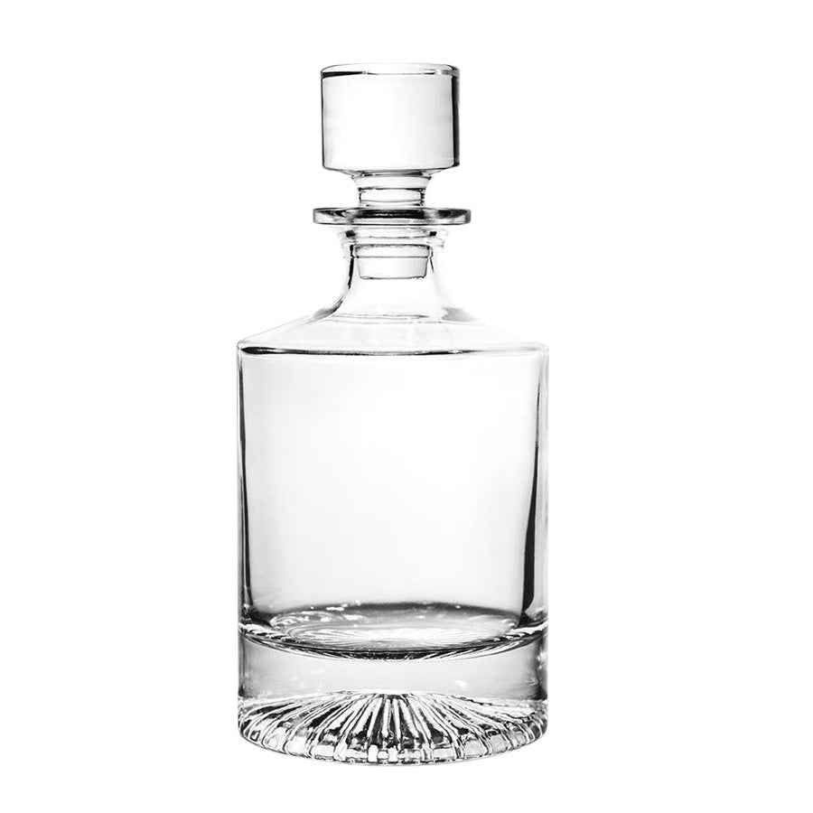 Christiania 1739 Barrel Whiskey Karaffel 900ml - Elegant, stilren karaffel i klart glass med lufttett kork, perfekt for oppbevaring av whiskey, konjakk eller likør.