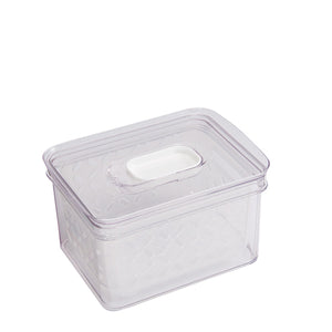 Christiania 1739 Pantry Oppbevaring m/Kurv 1,8L – gjennomsiktig oppbevaringsboks med kurv, designet for å holde kjøleskapet ryddig og organisert.