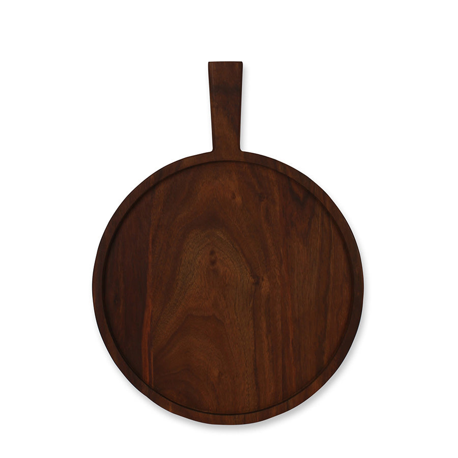 TRAY PIATTO Ø 30 CM DARK BROWN