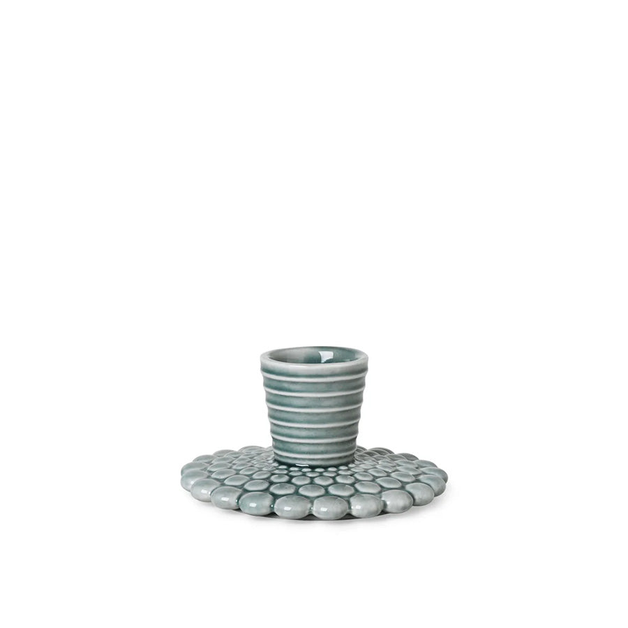 PIPANELLA CANDLESTICK BUBBLE LINES BLUE/GREY