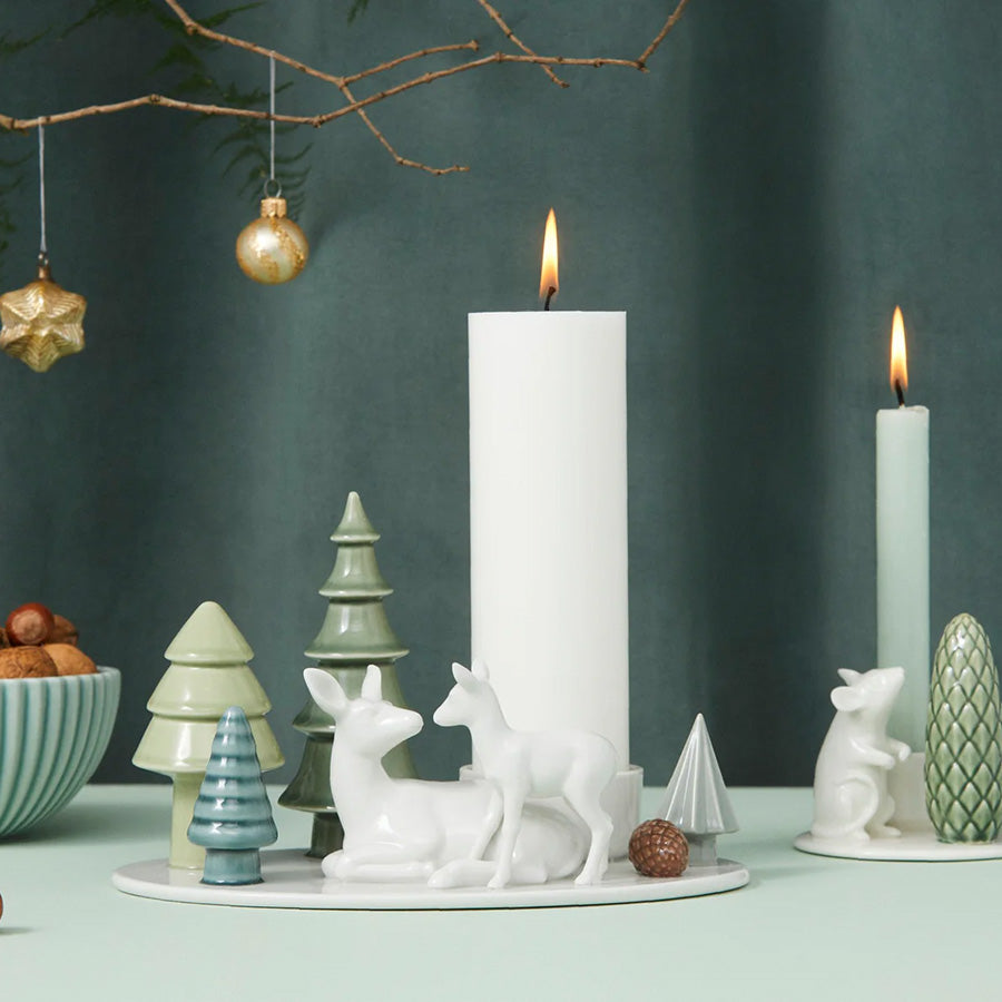 WINTER STORIES DEER & FAWN