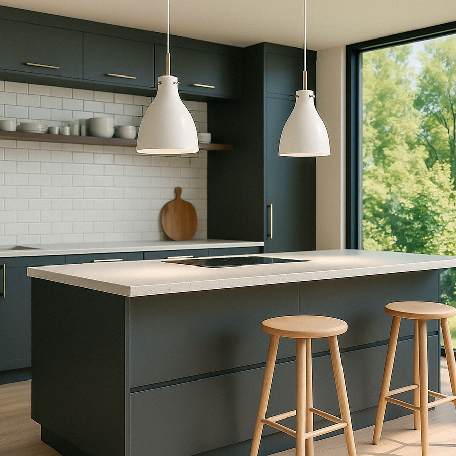 Hadeland Glassverk Forma Frøya Taklampe Matt Hvit