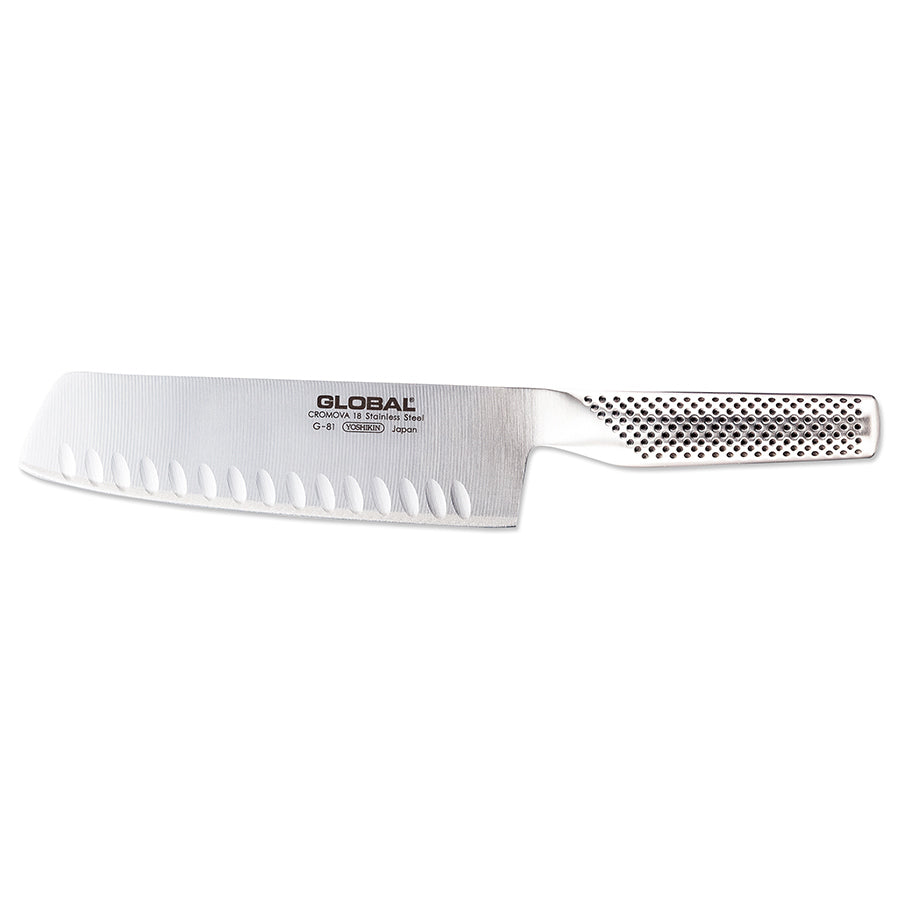Grønnsakskniv Hulslipt 18cm