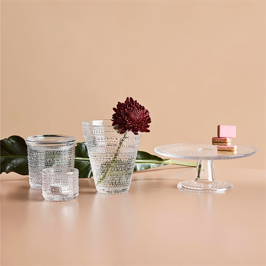 Iittala Kastehelmi Kakefat På Stett 24CM