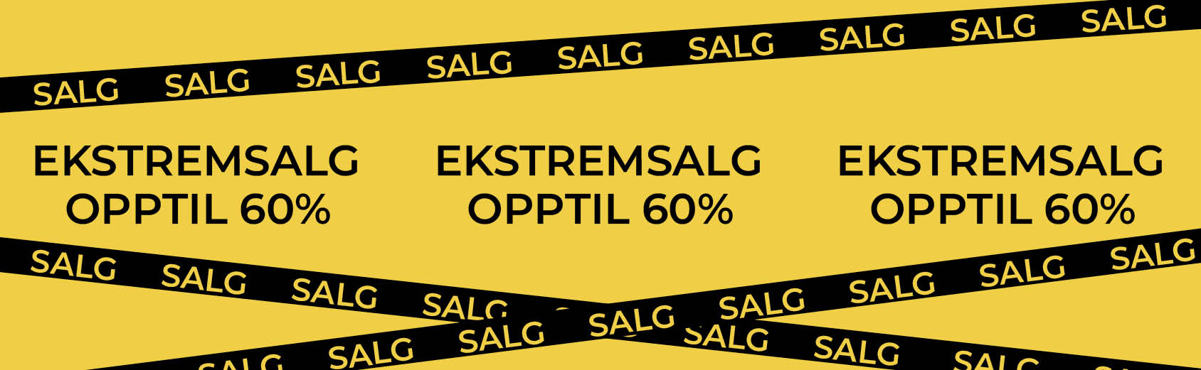 Ekstremsalg  hos Christiania Glassmagasin – opptil 60%