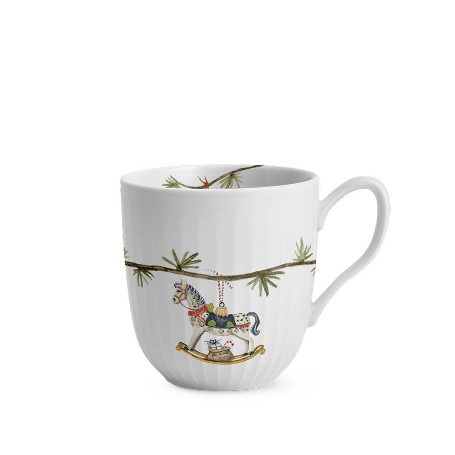 Hammershøi Jul julekrus 2025 med nostalgisk harlekindekor, perfekt til gløgg og julekaffe.