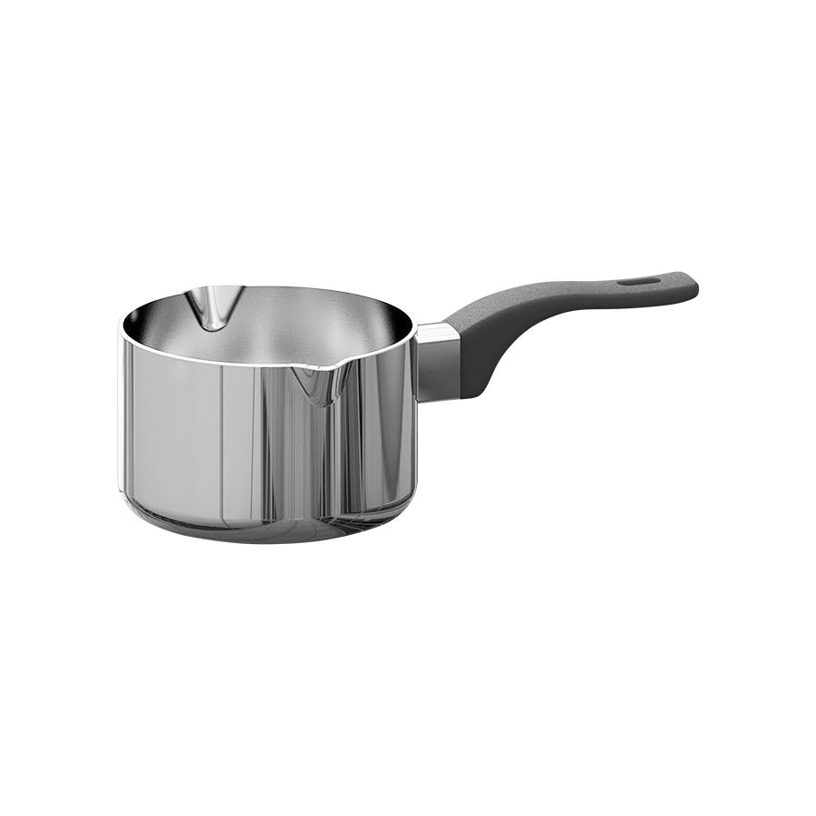 Christiania 1739 Chef's Choice Kasserolle m/Helletut 450ml 10cm, rustfritt stål kasserolle med helletut for enkel servering.
