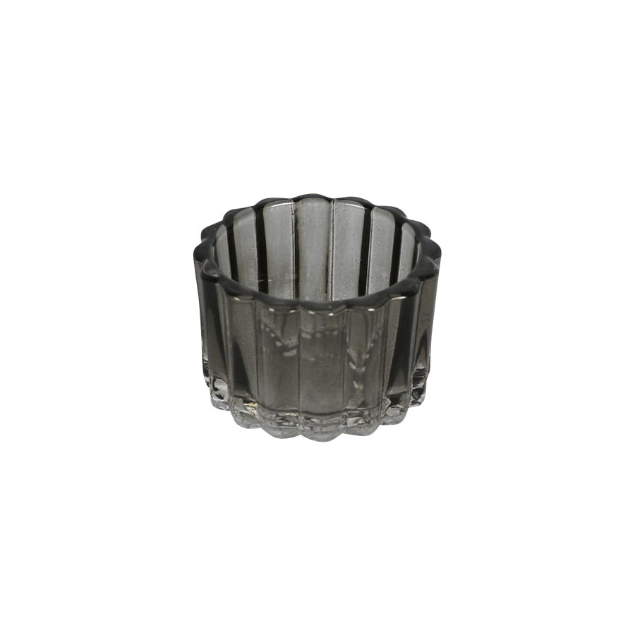 Seasons Love Collection Lyslykt Rund 4cm Grå