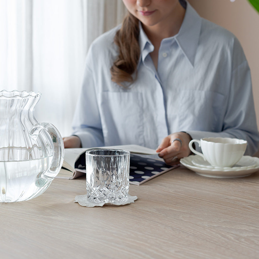 NOVA Whiskyglass Nova Dynamic Whiskyglass 28cl 4pk Klar – sett med klare whiskyglass i bruk ved bordservering