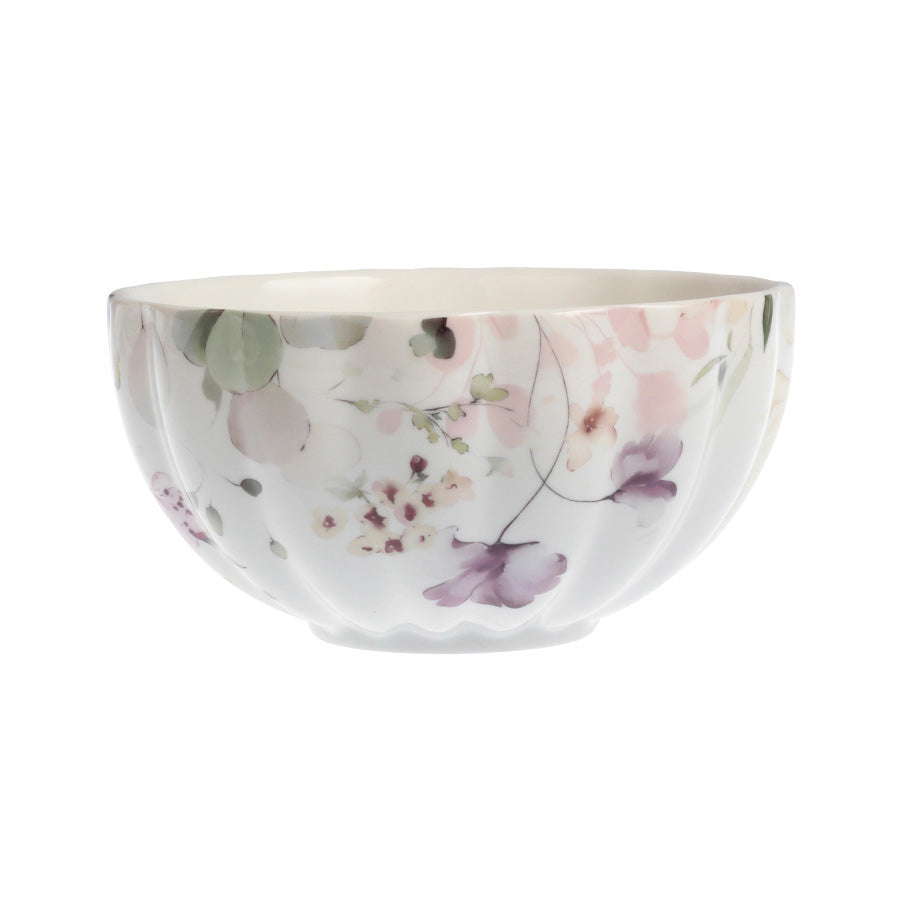 Nova Lilly Bolle 13cm Flower - en dekorativ skål med delikat blomstermønster, perfekt for frokost, dessert og småretter.