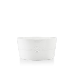 Porsgrunn Porselænsfabrik ildfast bolle 20 cm hvit, elegant og tidløst design, perfekt for ovnsretter og servering på bordet.