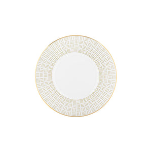 Porsgrund Porselænsfabrik Vivienne Gull Skål, designet med et klassisk preg og luksuriøs gulldekor.